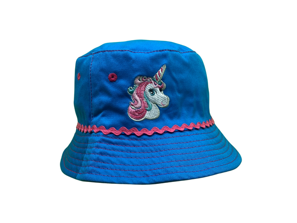 Turquoise "Unicorn" Sun Hat