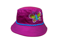 Hot Pink "Butterfly" Sun Hat