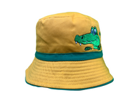 Gold "Alligator" Sun Hat