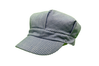 Engineer blue white stripe Cap