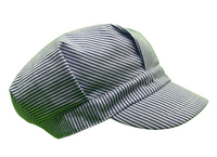 Engineer blue white stripe Cap