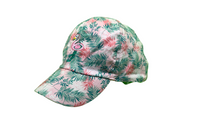 Forest print "Flamingo" pink Cap