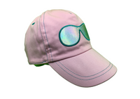 "Sunglasses" Cap - Turq, Fuchsia, Pink