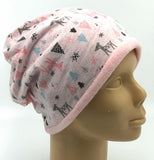 Pink Girls Winter Themed Hat