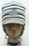 Boys Striped Winter Cap