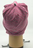 Girls Striped Winter Cap