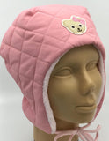Pink Quilted Winter Hat