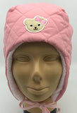 Pink Quilted Winter Hat
