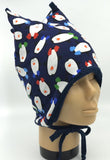 Penguin Print Winter Hat