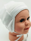 Baby interlock jersey cap