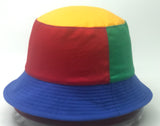 4 Colors block Sun hat