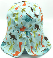 Turquoise Dinosaur Legionnaire Cap