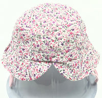 Floral Print Hat with Earflaps