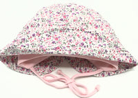 Floral Print Hat with Earflaps