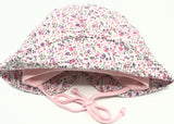 Floral Print Hat with Earflaps