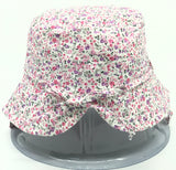 Floral Print Girls' Hat