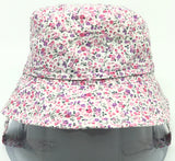 Floral Print Girls' Hat