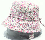 Floral Print Girls' Hat