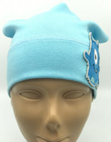 Sky Blue Monster Beanie
