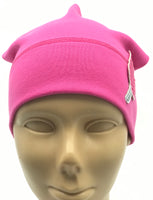 Fuchsia Popsicle Beanie