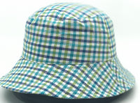 Multi Color checkers hat