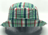 Multi color plaids bucket hat