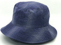 Tie-dyed sesame checkers bucket hat